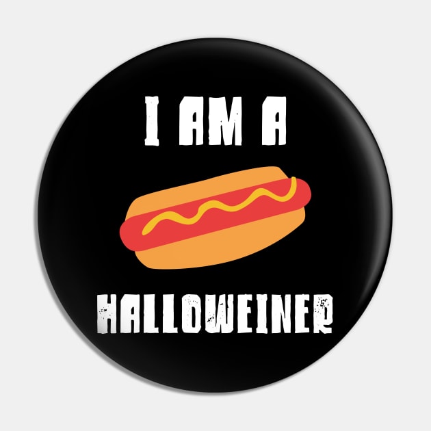 Halloween Hot Dog Costume Easy Halloweiner Pin by PodDesignShop