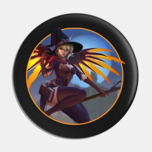 Mercy Witch Pin