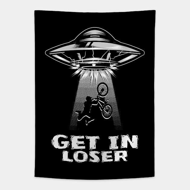 Get in Loser BMX Tapestry by JETBLACK369