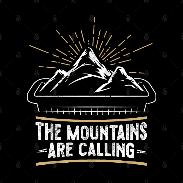 The Laundry Mountains Are Calling by Safari Shirts