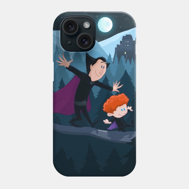 Dennis & Dracula Phone Case by ChrisHarrys