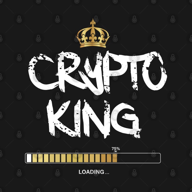 Crypto King Loading by DesignBoomArt
