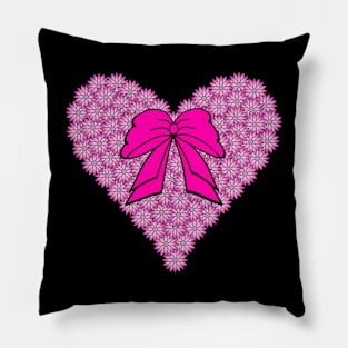 Heart flower Pillow