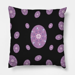 Easter Egg Pattern Pillow