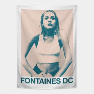 Fontaines DC • • • • Retro Indie Design Tapestry