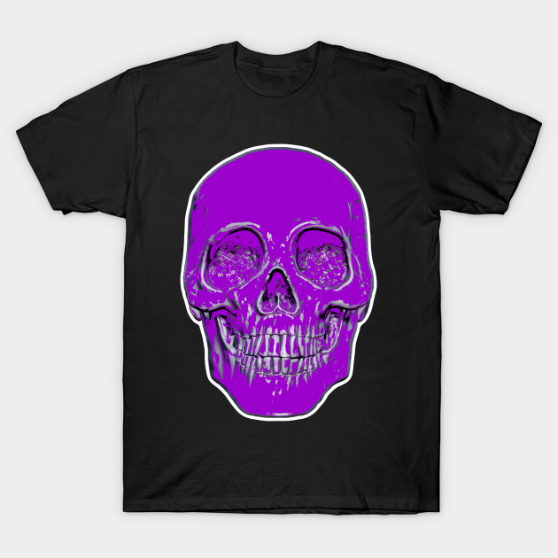 Halloween Skull, Violet Skull, Purple Skull, Skeleton Portrait ...