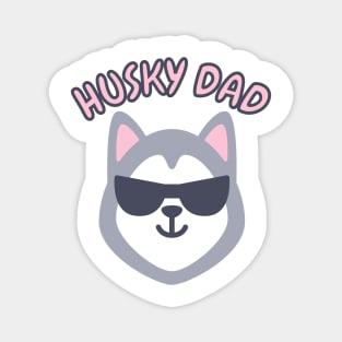 Husky Dad Magnet