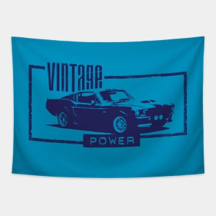 Vintage Power Tapestry