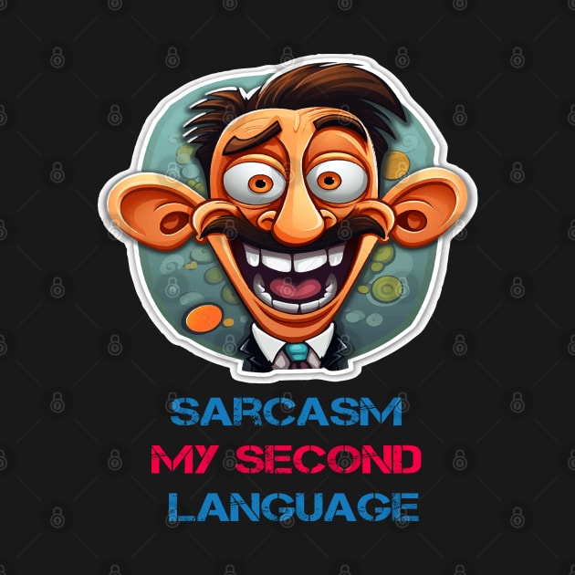 Sarcasm My second language by ArtfulDesign