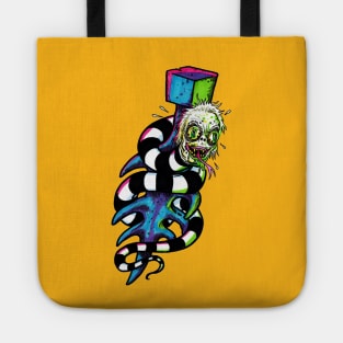 beetlejuice tattoo ting Tote