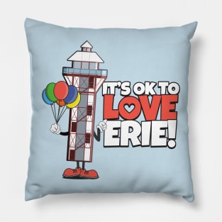 It's OK to Love Erie! Pillow