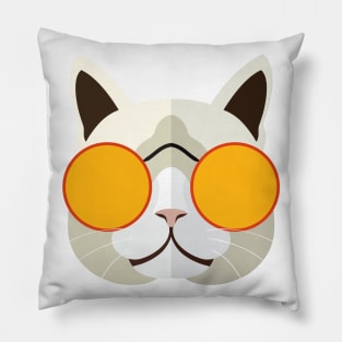 Cute Cat Face Mask Pillow