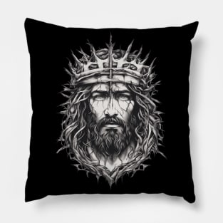 Jesus Christ the King of Kings Pillow