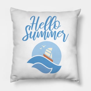 Vacaton Hello summer Pillow