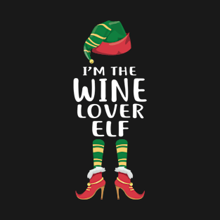 I'm the Wine Lover Elf T-Shirt