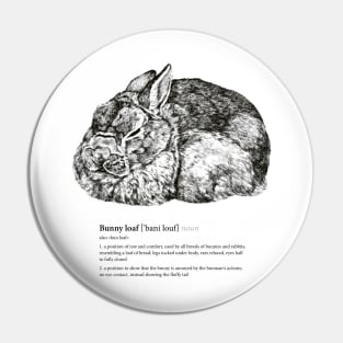 Bunny Loaf Pin