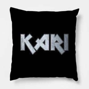 Heavy metal Kari Pillow