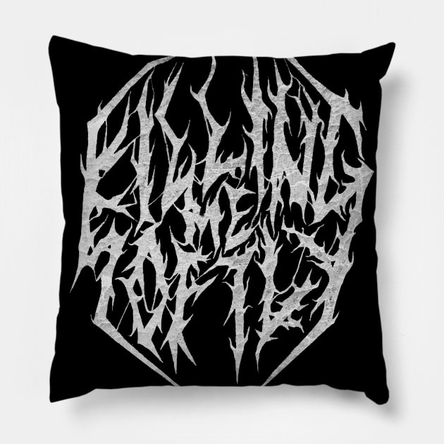 Killing me softly Pillow by stcrbcn