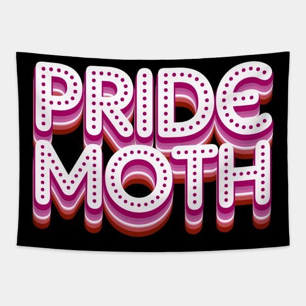 Lesbian+ Moth: Illuminating Love Tapestry by Digifestas