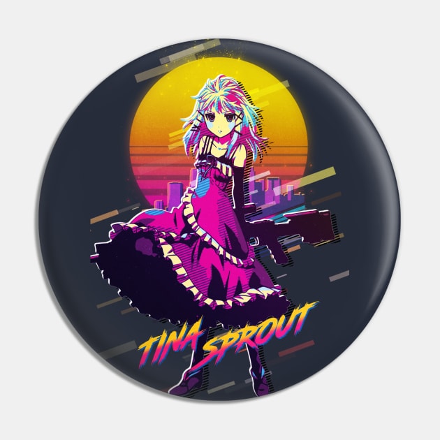 Tina Sprout Pin by 80sRetro