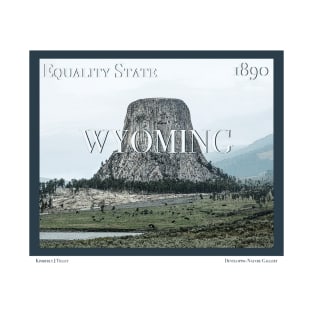 Wyoming Poster T-Shirt