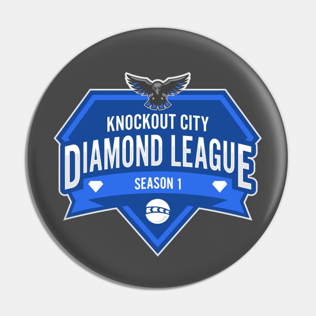 Knockout City Diamond League Pin by Crowdawg