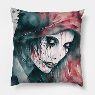 Dark soul in the woods Pillow