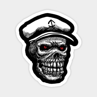 Skull Navy Magnet