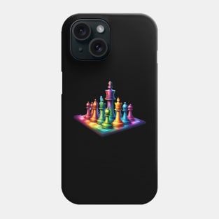 LGBT chess board Phone Case