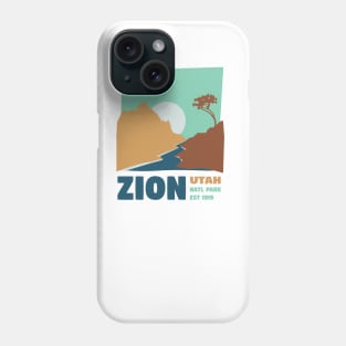 Utah Zion National Park Phone Case