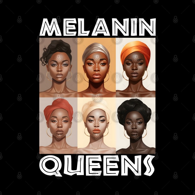 Melanin Queens Afrocentric Women by Merchweaver