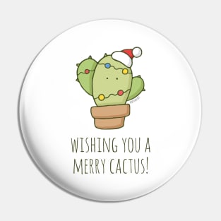 Wishing You a Merry Cactus! Pin