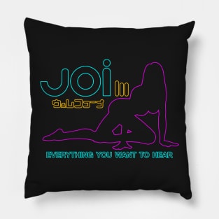 Hologram girl Pillow