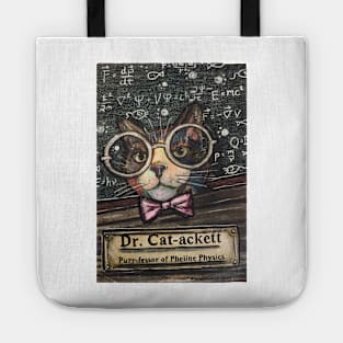 The Purr-fessor of Pheline Physics Tote