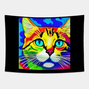 Pop Art - Cat Lover Gift Tapestry