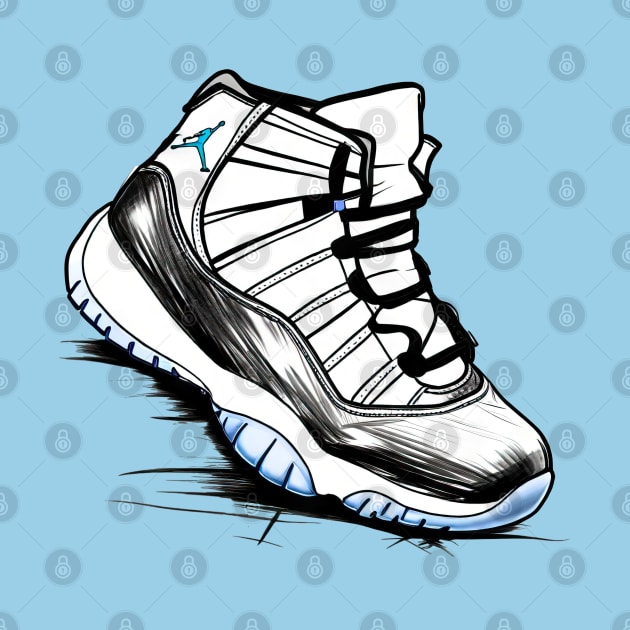 AJ XI - Sketch by Buff Geeks Art