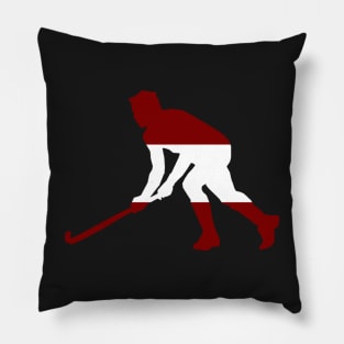 Hokejs LATVIJA latvia RĪGA - Ice Hockey Pillow