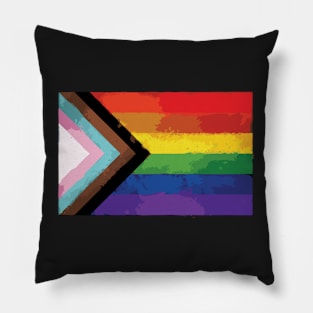 LGBTQ FLAG Pillow