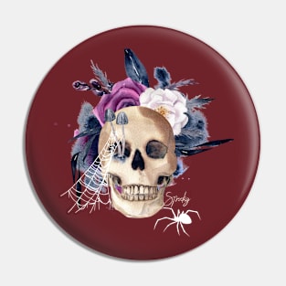 Whimsigoth Floralgoth Pin