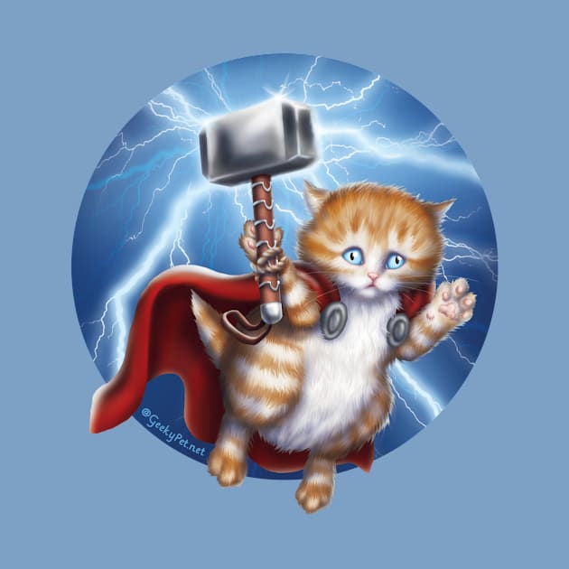 Thor Kitten by GeekyPet