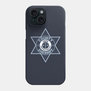 🗡️First Blood 🗡️ - Sheriffs Car Emblem Phone Case