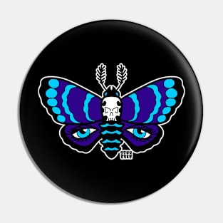 Death Head Moth Pin