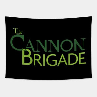 The Cannon Brigade - Logo/Green Tapestry