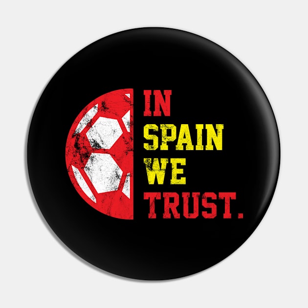 In Spain we trust Pin by Rayrock76