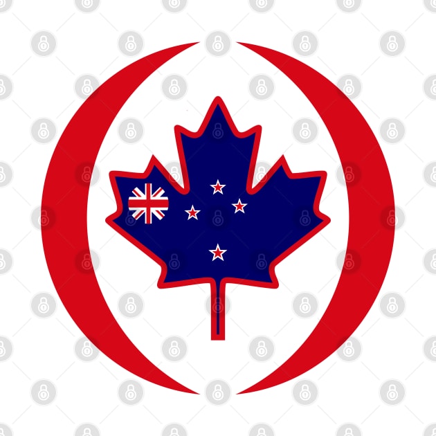 New Zealander Canadian Multinational Patriot Flag Series by Village Values