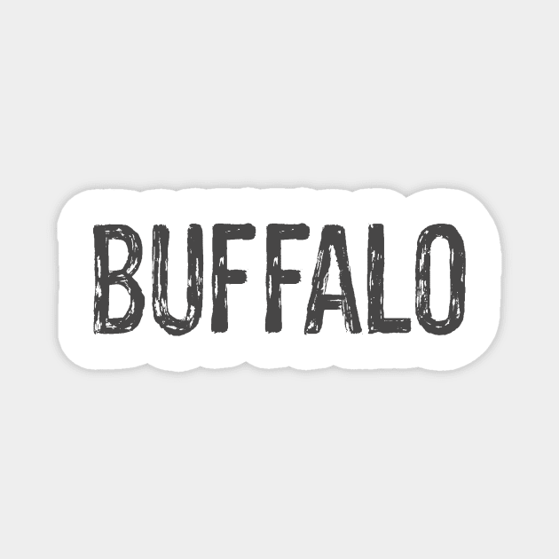 Buffalo Magnet by nyah14