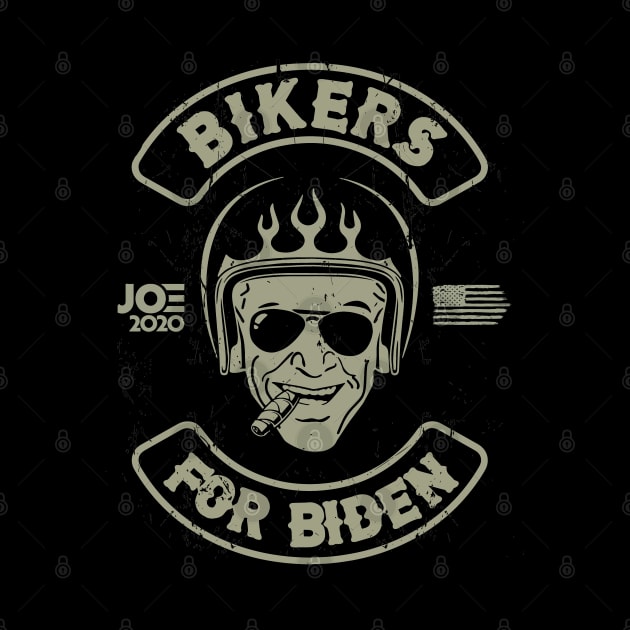 Bikers for Biden Motorcycle Club - Vote Joe 2020 by Buckle Up Tees