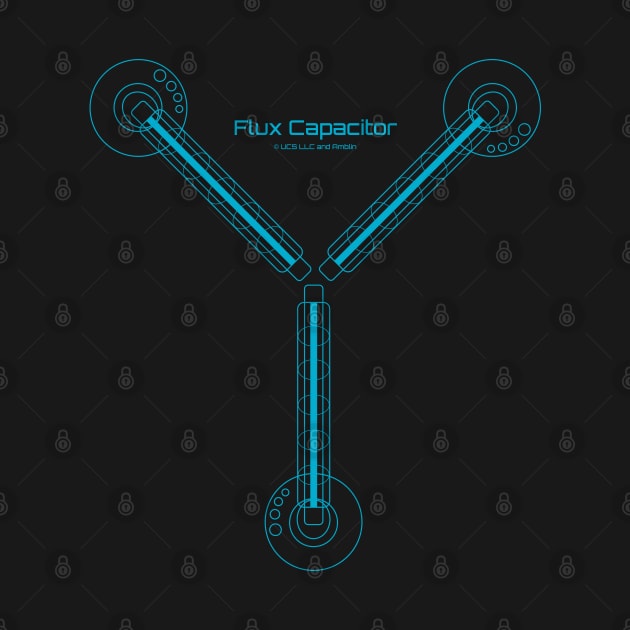 Flux Capacitor (Blue) by Petrol_Blue