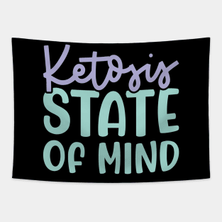 Ketosis State Of Mind Keto Fitness Funny Tapestry