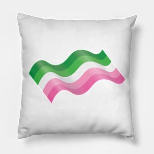 Abrosexual Pride Flag Pillow